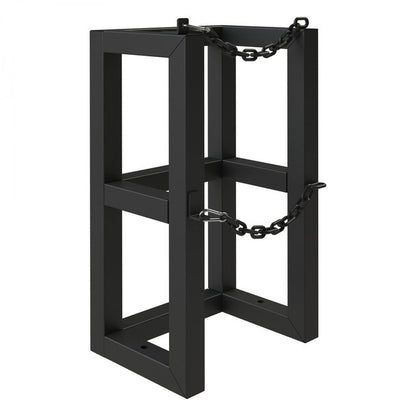 DURHAM MFG GCRV-161230-08T Gas Cylinder Rack for 1 Vert. Cylinder