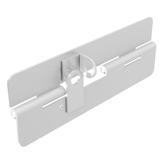 DURHAM MFG H302 Locking Hinge, Silver
