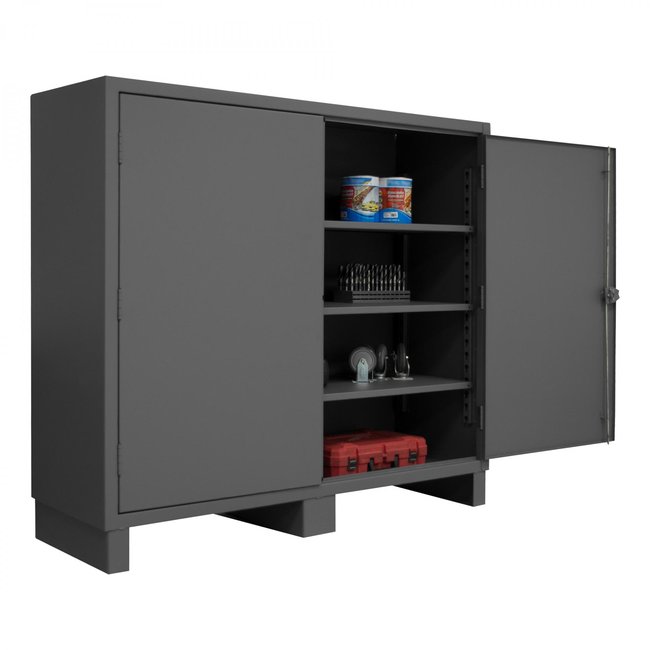 DURHAM MFG HDC-247266-3S95 Cabinet, 3 Shelves
