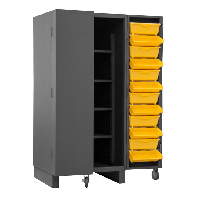 DURHAM MFG HDC36-DC24TB4S95 Cabinet, 4 Shelves