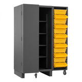 DURHAM MFG HDC36-DC24TB4S95 Cabinet, 4 Shelves