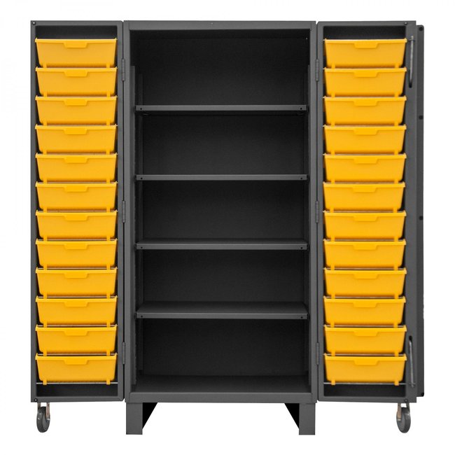 DURHAM MFG HDC36-DC24TB4S95 Cabinet, 4 Shelves