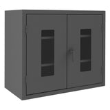 DURHAM MFG HDCC244842-2S95 Cabinet, Clearview Doors, 2 Shelves