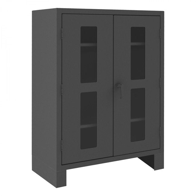 DURHAM MFG HDCC244866-3S95 Cabinet, Clearview Doors, 3 Shelves