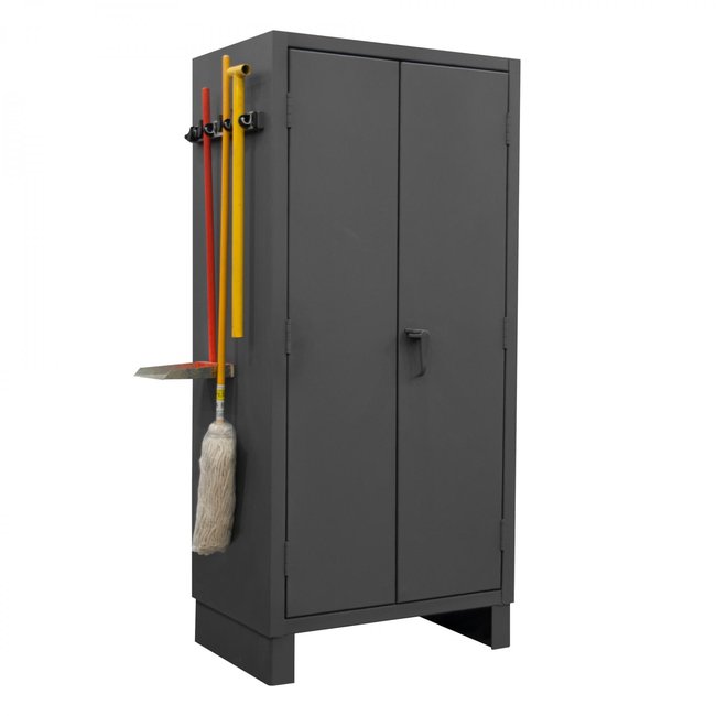 DURHAM MFG HDCDB243678-4M95 Cabinet, 3 Shelves, 4 Drawers