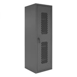 DURHAM MFG HDCL-242478-4S-95 Ventilated Locker, 4 Shelves