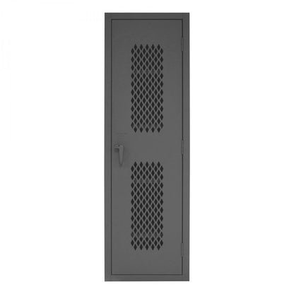 DURHAM MFG HDCL-242478-4S-95 Ventilated Locker, 4 Shelves