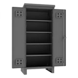 DURHAM MFG HDCO243678-4S95 Outdoor Cabinet, 4 Shelves