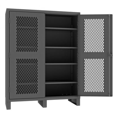 DURHAM MFG HDCV246078-4S95 Ventilated Cabinet, 4 Shelves