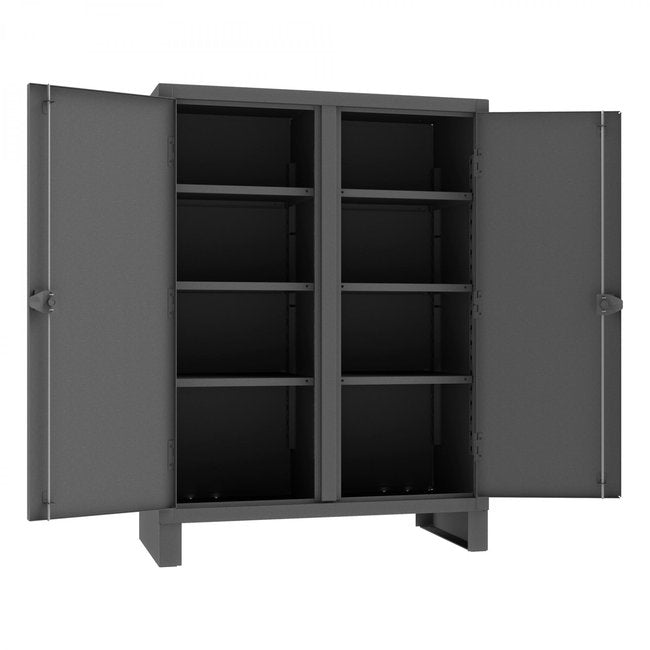 DURHAM MFG HDDS244866-6S95 Double Shift Cabinet, 6 Shelves