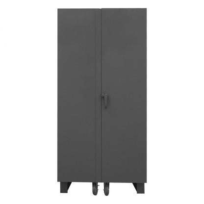 DURHAM MFG HDJ36-12DC24TB4S95 Cabinet, 4 Shelves, 12 Yellow Bins