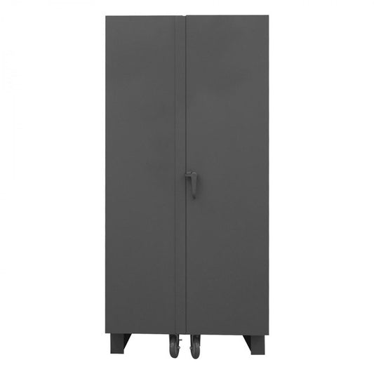 DURHAM MFG HDJ36-12DC24TB4S95 Cabinet, 4 Shelves, 12 Yellow Bins