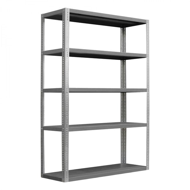 DURHAM MFG HDS-184896-95 Heavy Duty Shelving, 5 Shelves, Gray