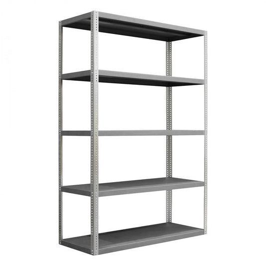 DURHAM MFG HDS-244896-95 Heavy Duty Shelving, 5 Shelves, Gray