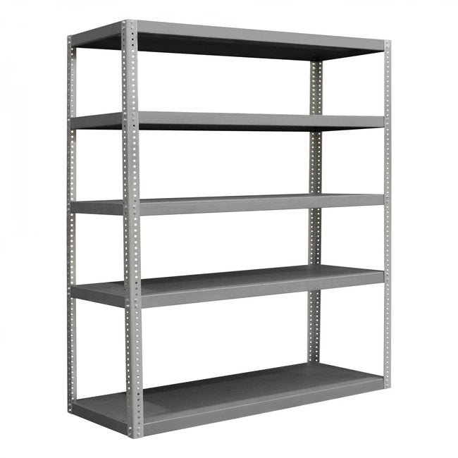 DURHAM MFG HDS-246072-95 Heavy Duty Shelving, 5 Shelves, Gray
