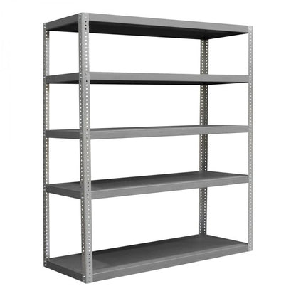 DURHAM MFG HDS-246072-95 Heavy Duty Shelving, 5 Shelves, Gray