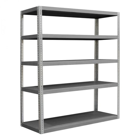 DURHAM MFG HDS-246072-95 Heavy Duty Shelving, 5 Shelves, Gray