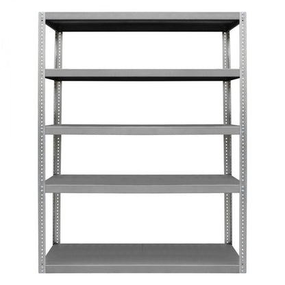 DURHAM MFG HDS-246072-95 Heavy Duty Shelving, 5 Shelves, Gray