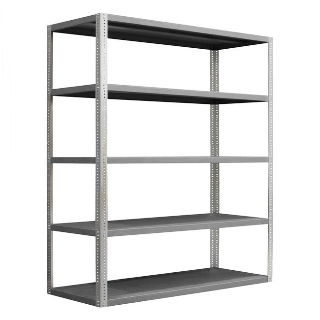 DURHAM MFG HDS-246096-95 Heavy Duty Shelving, 5 Shelves, Gray