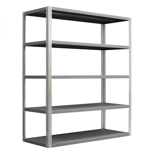 DURHAM MFG HDS-246096-95 Heavy Duty Shelving, 5 Shelves, Gray