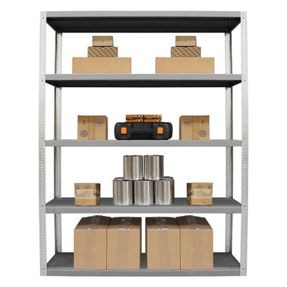 DURHAM MFG HDS-246096-95 Heavy Duty Shelving, 5 Shelves, Gray