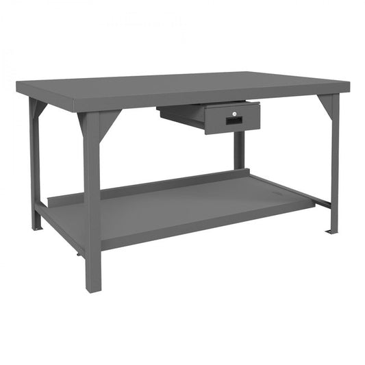 DURHAM MFG HDWB-3660-177-95 Workbench, 1 Drawer, 60 x 36