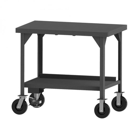 DURHAM MFG HDWBMFL-3048-8PH-95 Mobile Workbench, 48 x 30