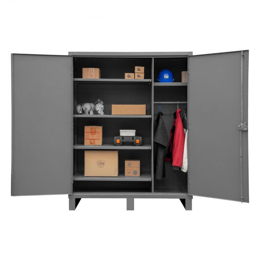 DURHAM MFG HDWC246078-5S95 Wardrobe Cabinet, 5 Shelves