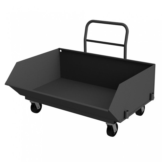 DURHAM MFG HT-LP-3854-95 Hopper Truck, Removable Handle