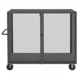 DURHAM MFG HTL-3060-DD-95 Cage Truck, Low Deck And Pad Lock