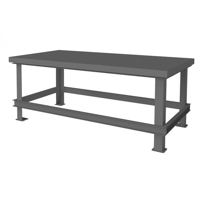 DURHAM MFG HWBMT-367230-95 Workbench, Machine Table, 72 x 36