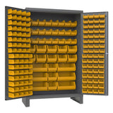 DURHAM MFG JC-171-95 Cabinet, 171 Yellow Bins