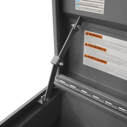 DURHAM MFG JSC-193218-94T-D719 Jobsite Storage Box, 5 Cu. Ft.