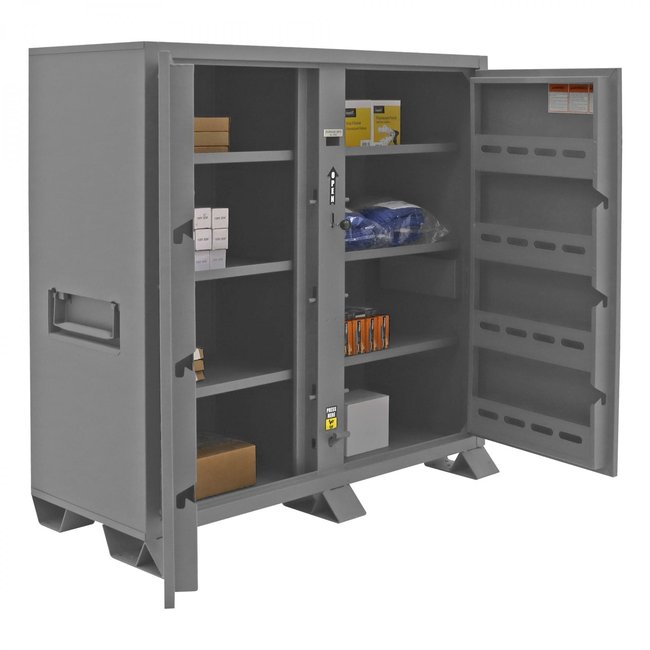 DURHAM MFG JSC-246061-6S94T-D719 Jobsite Storage Cabinet, 47.5 cu. ft.