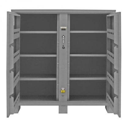 DURHAM MFG JSC-306061-6S94T-D719 Jobsite Storage Cabinet, 59 Cu. Ft.