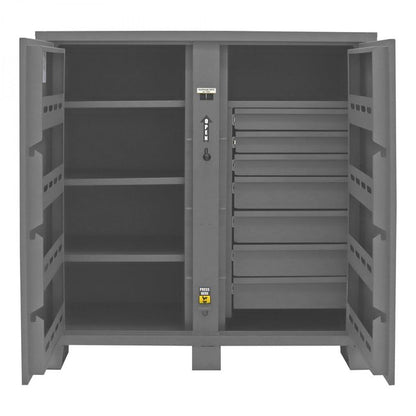 DURHAM MFG JSC-306061-7DR-4S94T-D719 Jobsite Storage Cabinet, 59 cu. ft.,