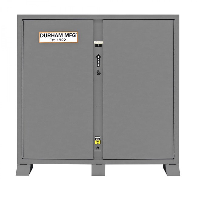 DURHAM MFG JSC-306061-7DR-4S94T-D719 Jobsite Storage Cabinet, 59 cu. ft.,