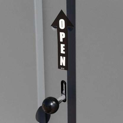 DURHAM MFG JSC-306061-7DR-4S94T-D719 Jobsite Storage Cabinet, 59 cu. ft.,