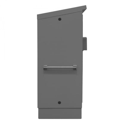 DURHAM MFG JSC-602460-95 Jobsite Cabinet, 3 Fixed Shelves