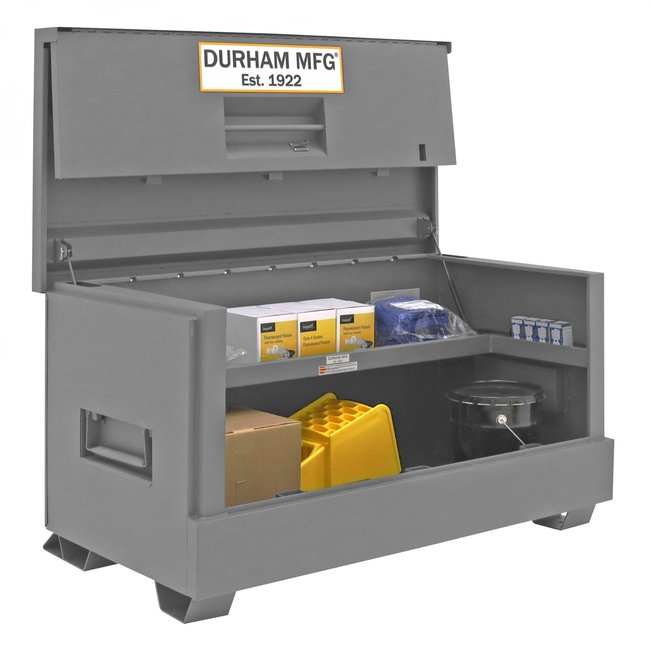DURHAM MFG JSCPB-316035-94T-D720 Jobsite Piano Box, 31.9 cu. ft.