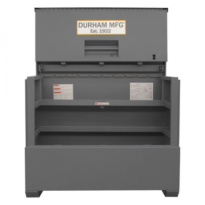 DURHAM MFG JSCPB-316050-94T-D720 Jobsite Piano Box, 47.8 Cu. Ft.