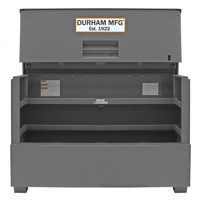 DURHAM MFG JSCPB-317250-94T-D720 Jobsite Piano Box, 57.4 cu. ft.