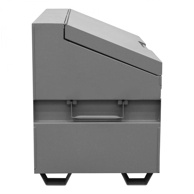 DURHAM MFG JSCSL-306040-94T-D720 Slope Lid, Jobsite Storage Box, 31 Cu.
