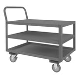 DURHAM MFG LDO-2436-3-95 Low Deck Service Truck, 3 Shelves