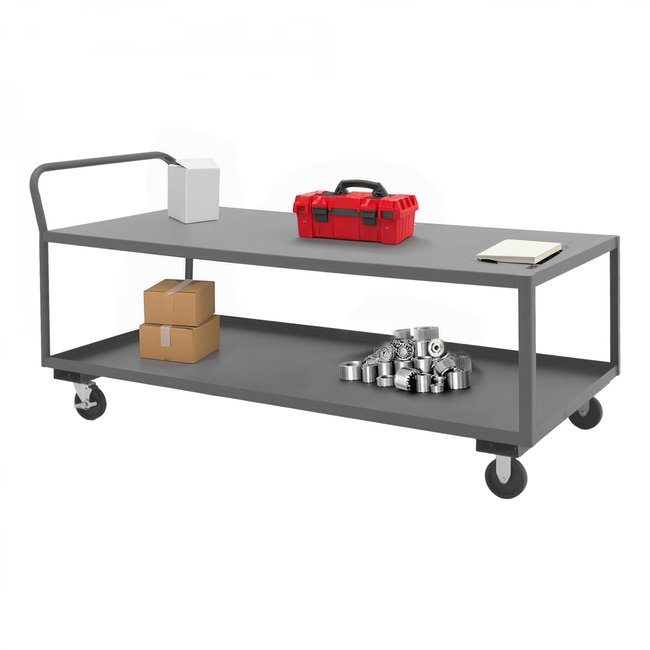 DURHAM MFG LDO-367239-2-5PO-95 Low Deck Service Truck, 2 Shelves