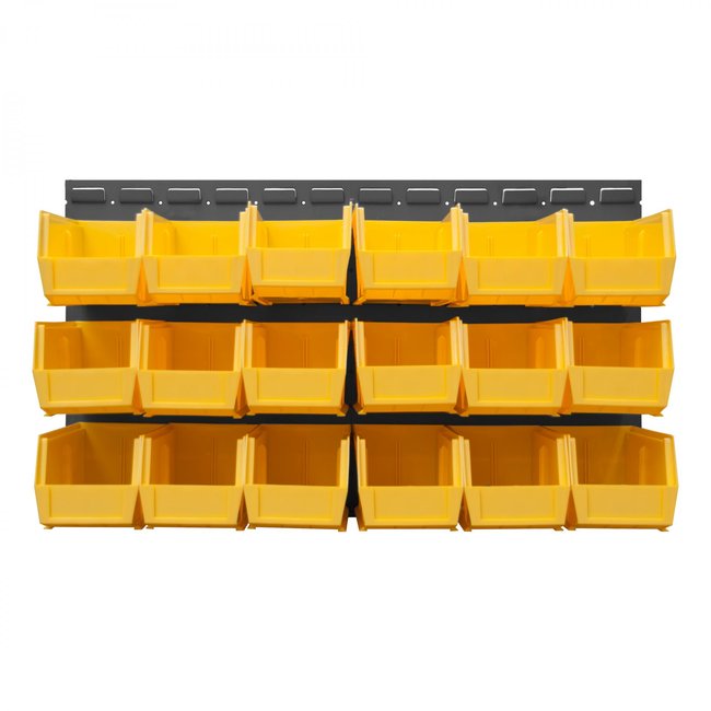 DURHAM MFG LPW-34.5X20-95 Wall Mountable, Louvered Panel Rack