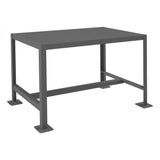 DURHAM MFG MT243624-2K195 MT Workbench, 1 Shelf, 24 x 36