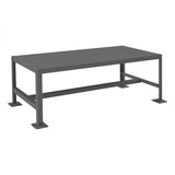 DURHAM MFG MT244818-2K195 MT Workbench, 1 Shelf, 24 x 48