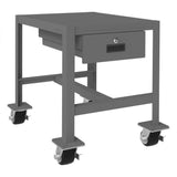 DURHAM MFG MTDM182424-2K195 Mobile MT Workbench, 1 Drawer, 18 x 24