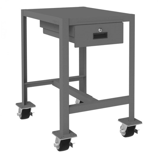 DURHAM MFG MTDM182430-2K195 Mobile MT Workbench, 1 Drawer, 18 x 24